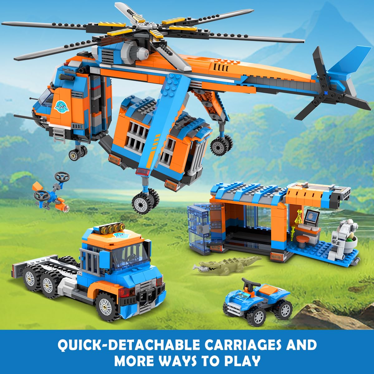 CUBIMANA jungle adventure car for fast-paced missions