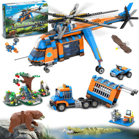 CUBIMANA City Jungle Adventurer helicopter image for imaginative play
