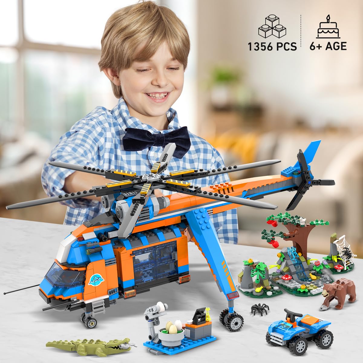 CUBIMANA jungle cave scene encourages exploration and role-play adventures
