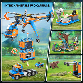 CUBIMANA jungle adventure truck enabling rescue missions and transport play