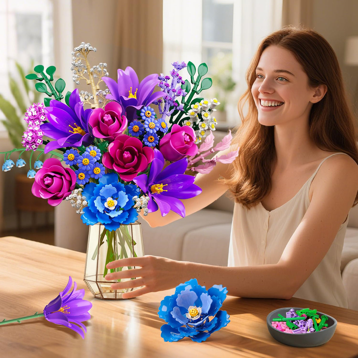 CUBIMANA creative DIY flower kit lets you sculpt blooms into a personalized bouquet.