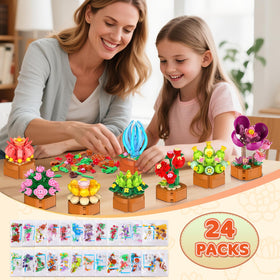 CUBIMANA stylish botanical blocks enhance shelves or desktops with color and texture.