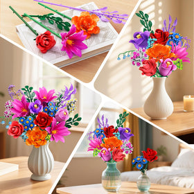 CUBIMANA finished bouquet displayed as a centerpiece for any room.