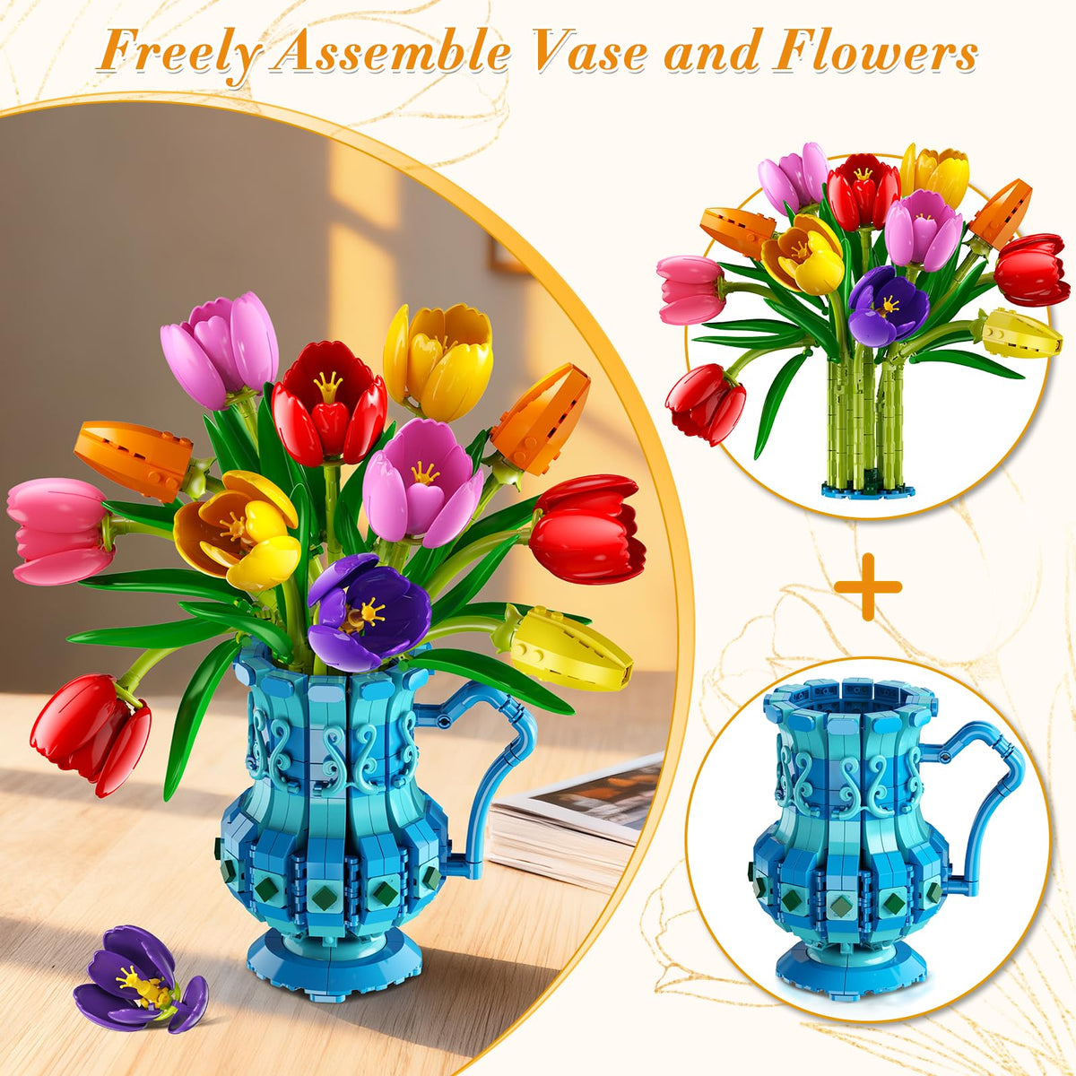 CUBIMANA gift-ready botanical set ideal for Mother's Day or special occasions.