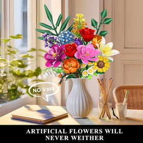 CUBIMANA home decor bouquet brightens any room without watering.