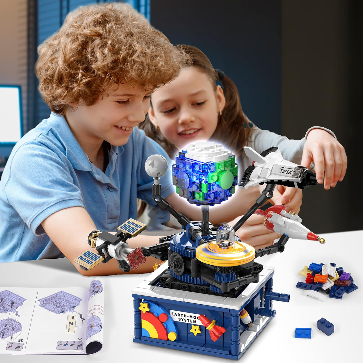 CUBIMANA uses safe ABS material and burr-free design for worry-free play.