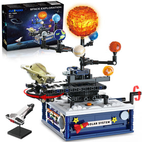 CUBIMANA solar-system-rotating-model for hands-on space learning
