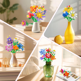 CUBIMANA vibrant colors bring tiny flowers to life during building