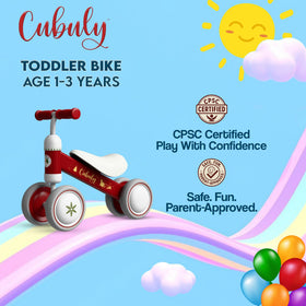 Cubuly PU seat offers comfortable seating for toddlers