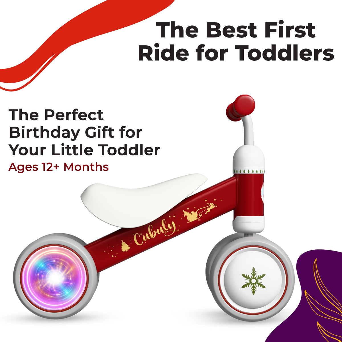 Cubuly wide enclosed wheels help prevent foot injuries during learning