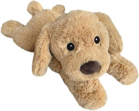 Cuckool Golden Retriever plush face close-up with soft fur for comforting realism.