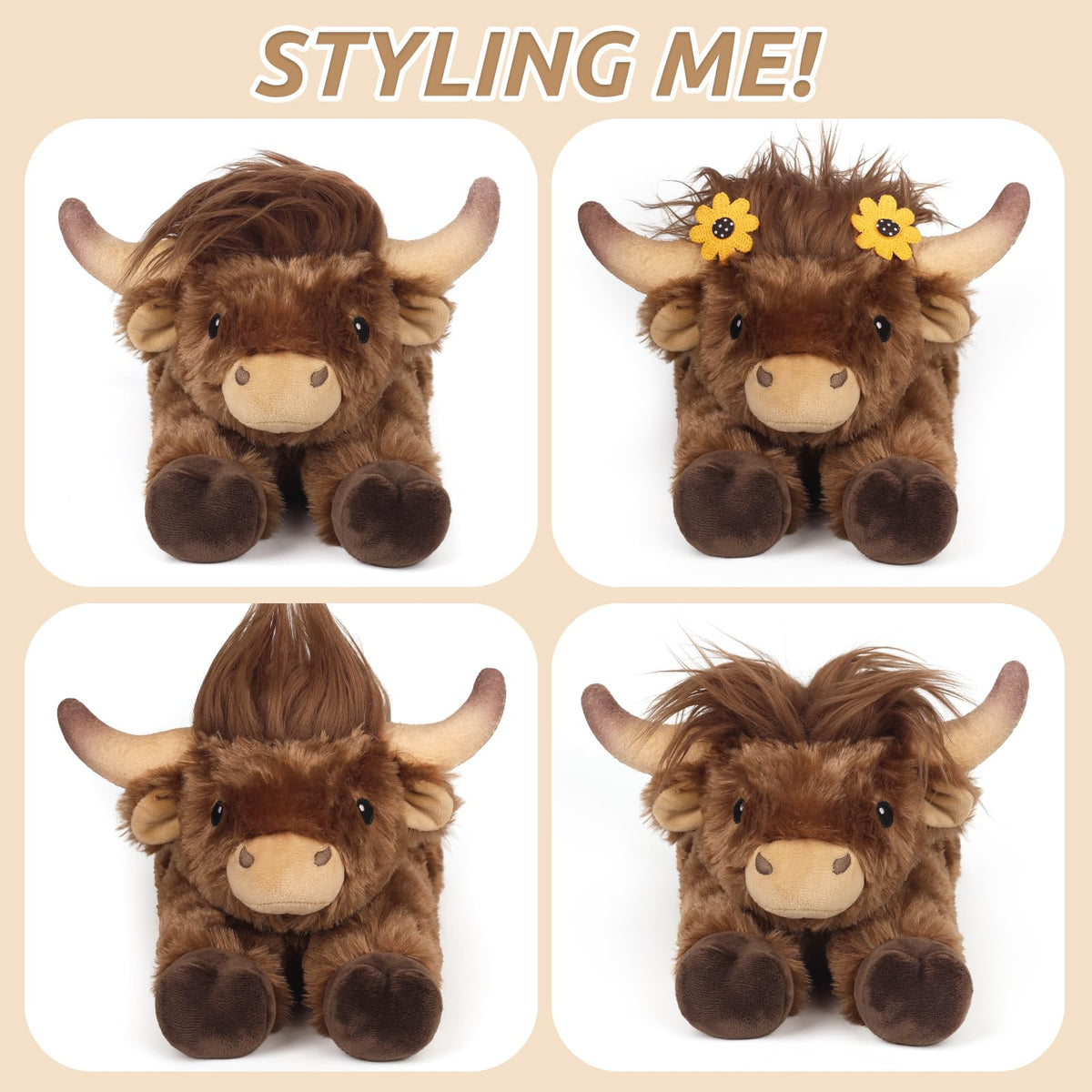 Cuckool Highland Cow gift packaging with adoption certificate