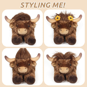 Cuckool Highland Cow gift packaging with adoption certificate