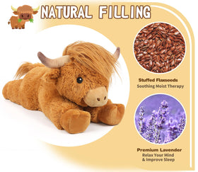 Cuckool Highland Cow lavender scent adds calming floral aroma