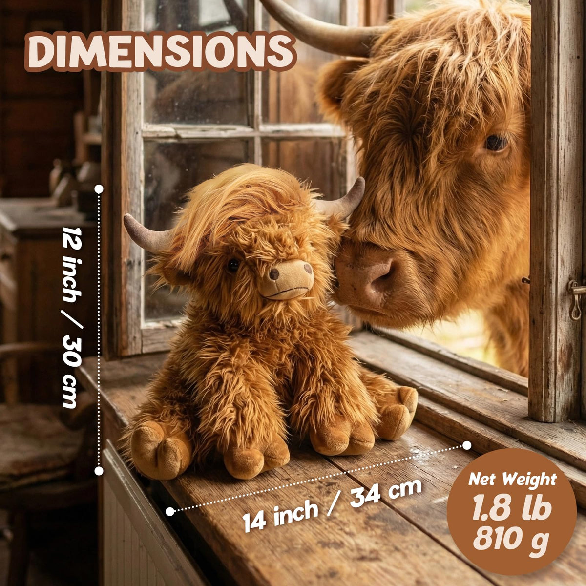 Cuckool Highland Cow microwave-heat demonstrates easy warmth for evenings