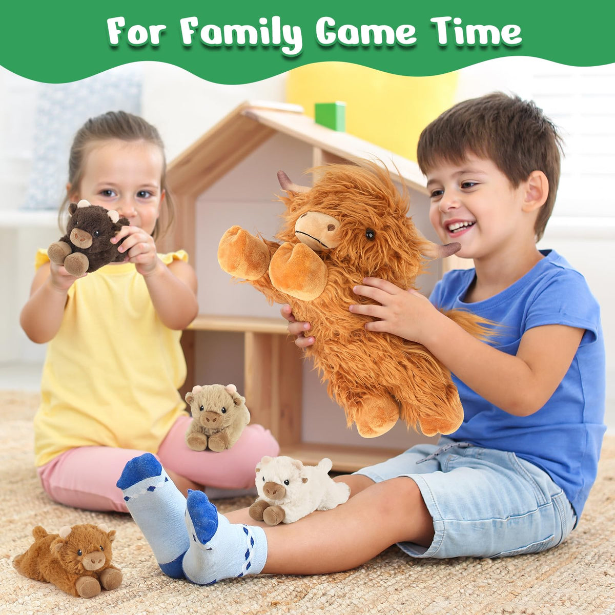 Cuckool Highland Cow nursery decor adds whimsy to any room