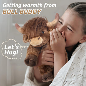 Cuckool Highland Cow room ambience image highlighting cozy decor vibes