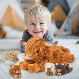 Cuckool Highland Cow ultra-soft fabric offers comforting bedtime snuggles