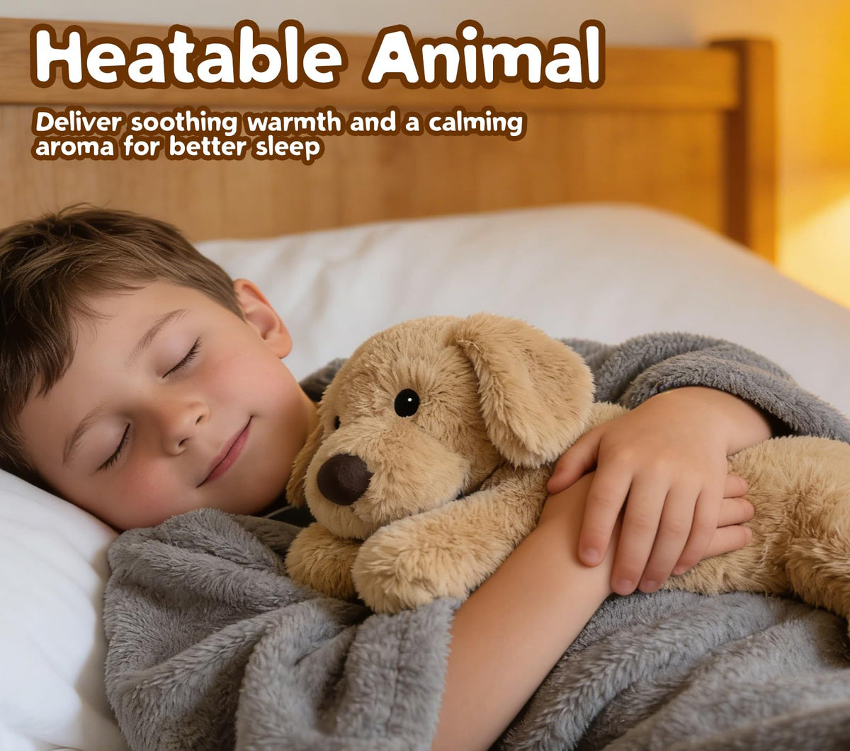 Cuckool puppy plush resting on its belly, ready for hugs.