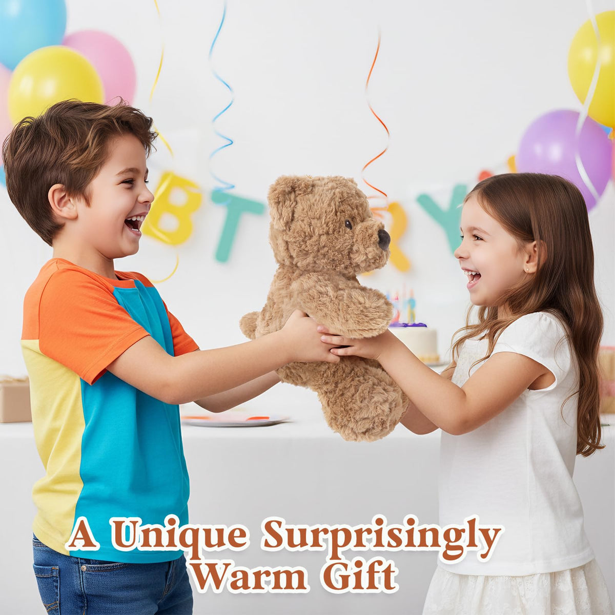 Cuckool Teddy Bear weighted plush for soothing, comforting hug.