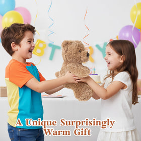 Cuckool Teddy Bear weighted plush for soothing, comforting hug.