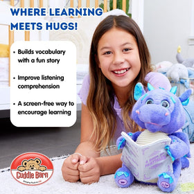 Cuddle Barn Duncan bottom battery compartment for easy changes.