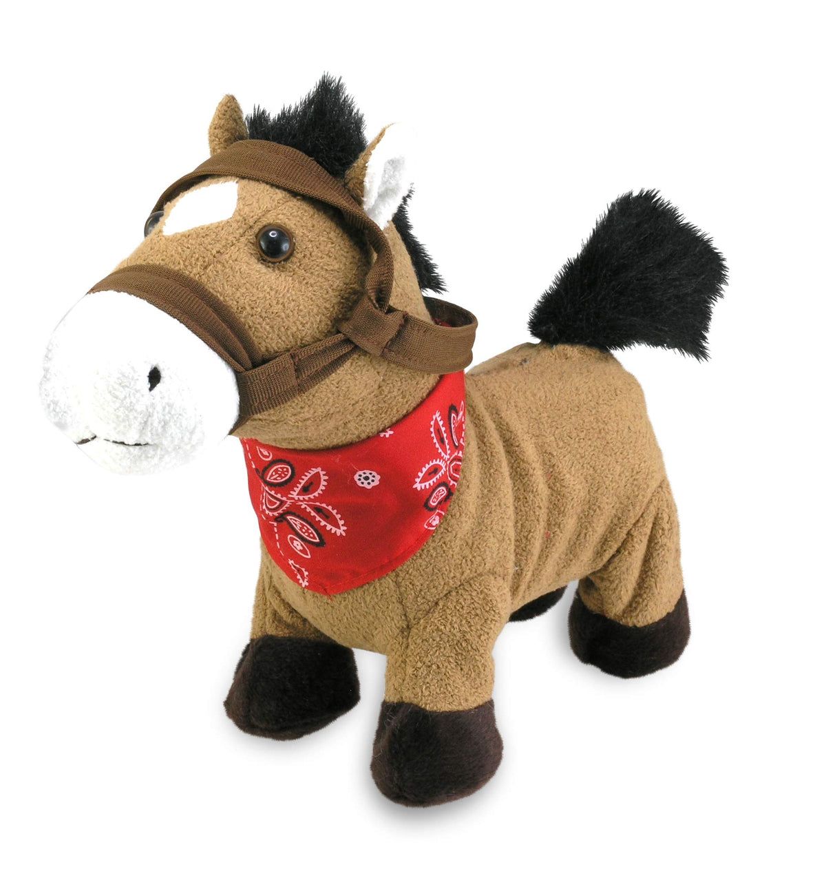 Cuddle Barn Gallop the Musical Horse front view, perfect for imaginative play and cuddles