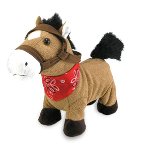 Cuddle Barn Gallop the Musical Horse front view, perfect for imaginative play and cuddles