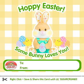 Cuddle Barn Lil' Sugarcrumbs is a cozy bedtime companion.