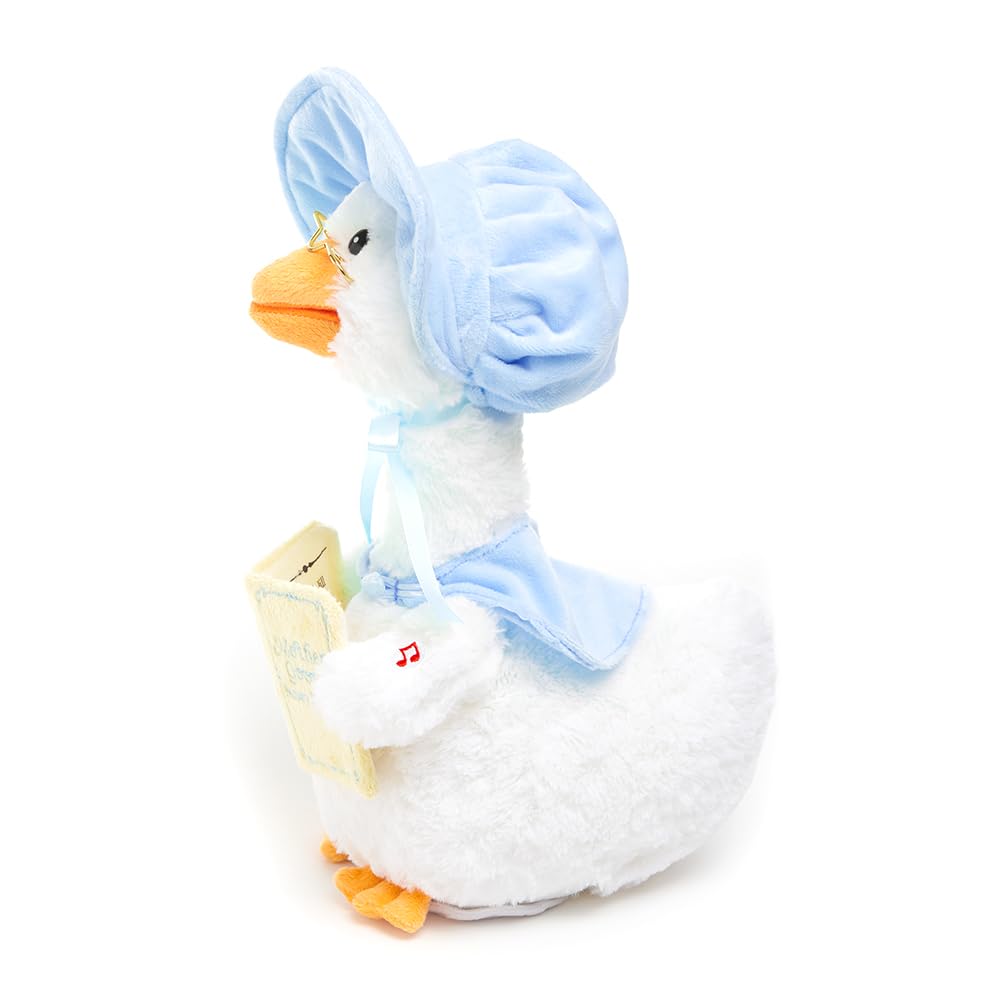 Batteries included so play starts instantly with Mother Goose.