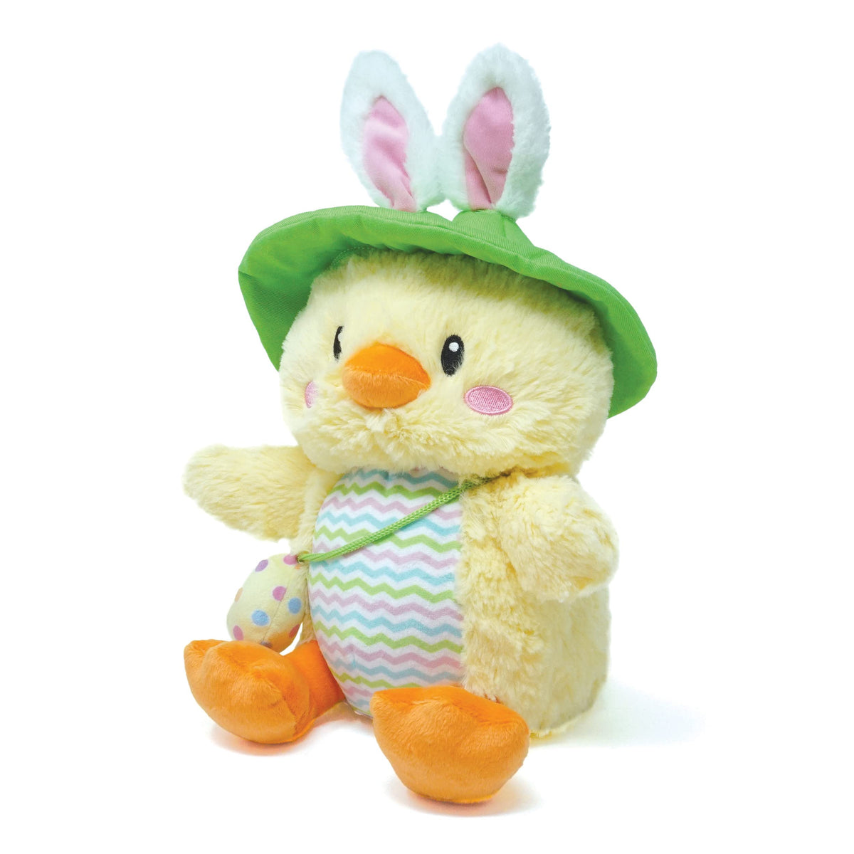 Soft plush material of Sunny Wiggles for comforting hugs