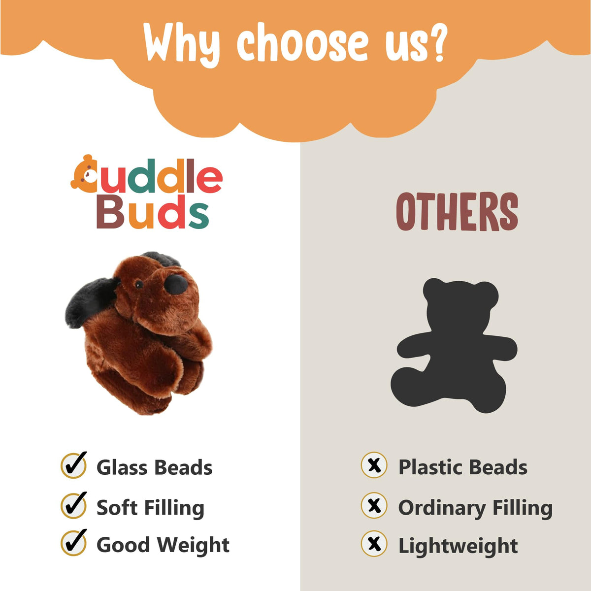 Cuddle Buds nighttime buddy is ideal for soothing bedtimes
