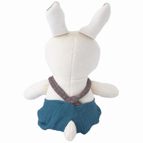 Cuddle Corner Bunny ears-detail featuring stitched features for durability.