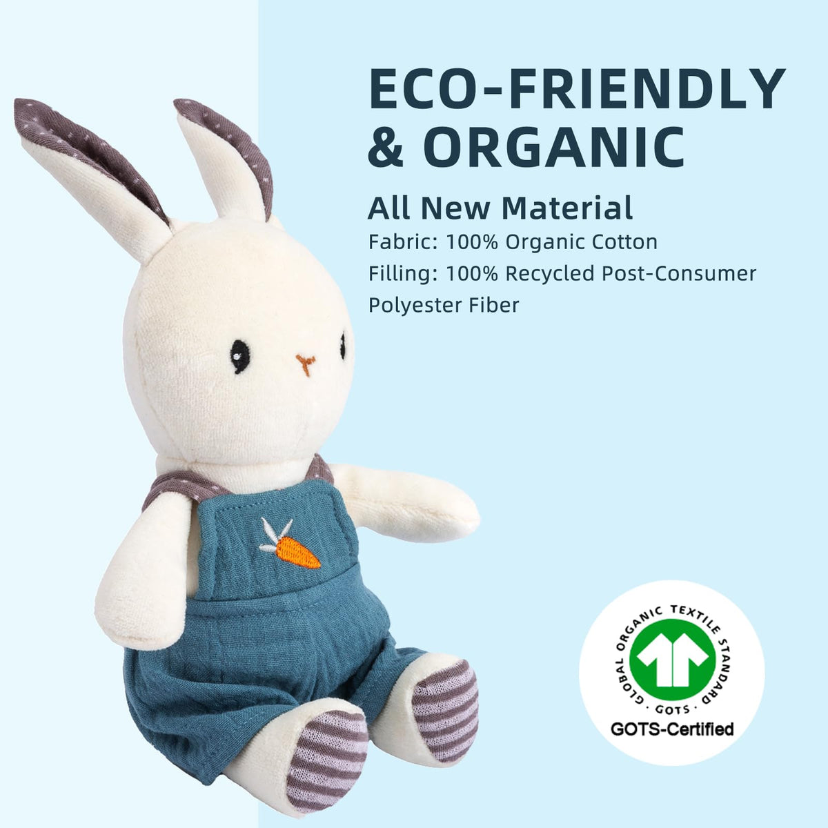 Cuddle Corner Bunny gift-ready packaging ideal for baby showers.