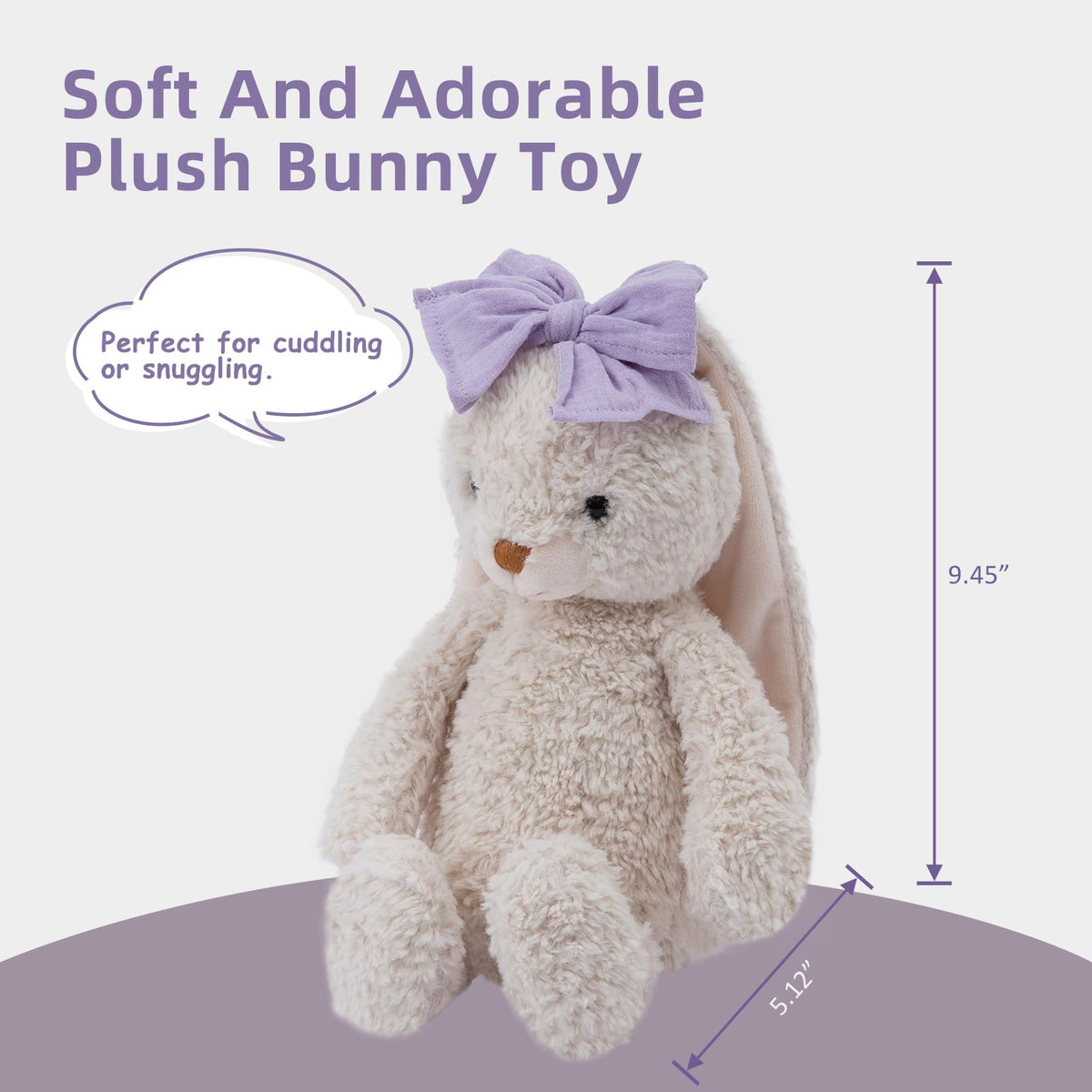 CUDDLE CORNER bunny-nursery-theme complements soft toy play