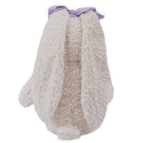 CUDDLE CORNER bunny-purple-bow detail adds charming gift-ready appeal