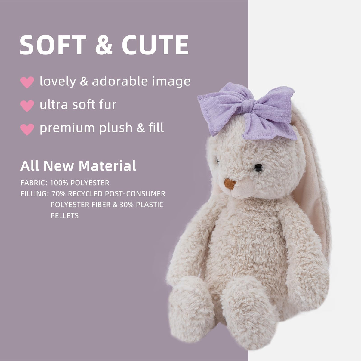 CUDDLE CORNER bunny-snuggle-texture provides a squishy, comforting feel