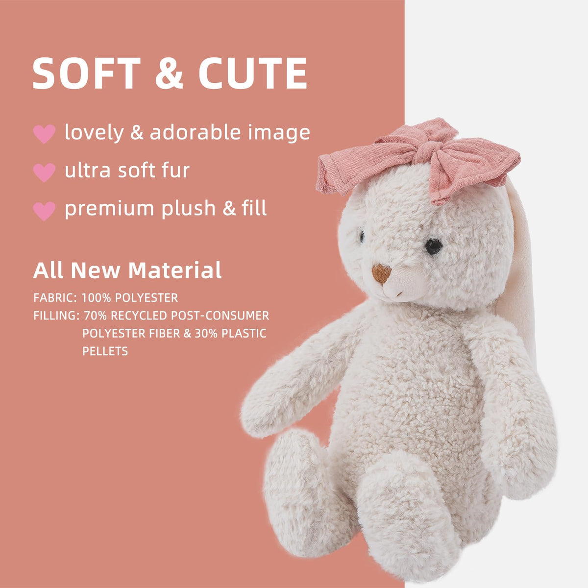 Cuddle Corner snuggle companion bunny supports calm nap and play.