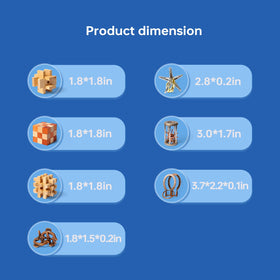 CUDNY brain teaser games for adults and kids inspire creative thinking.