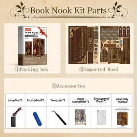 Cuiwos gift-ready kit for craft lovers and book enthusiasts.