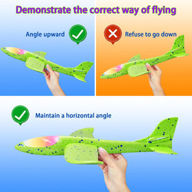 CUKU LED plane being assembled for quick family playtime.