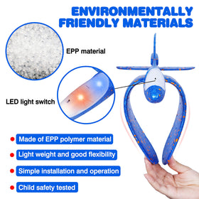 CUKU EPP material foam plane, lightweight and gentle on impact.