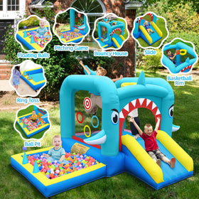 Culaluva 7-in-1 play area highlights ball pit and ring toss activities