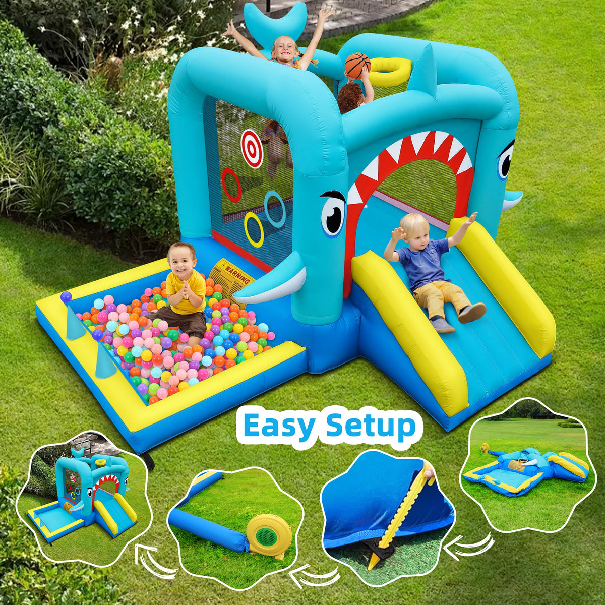 Culaluva ball pit and floating balls scene supports imaginative play