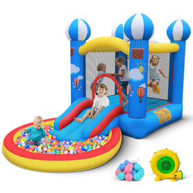 CulaLuva bounce house front view for outdoor family fun.