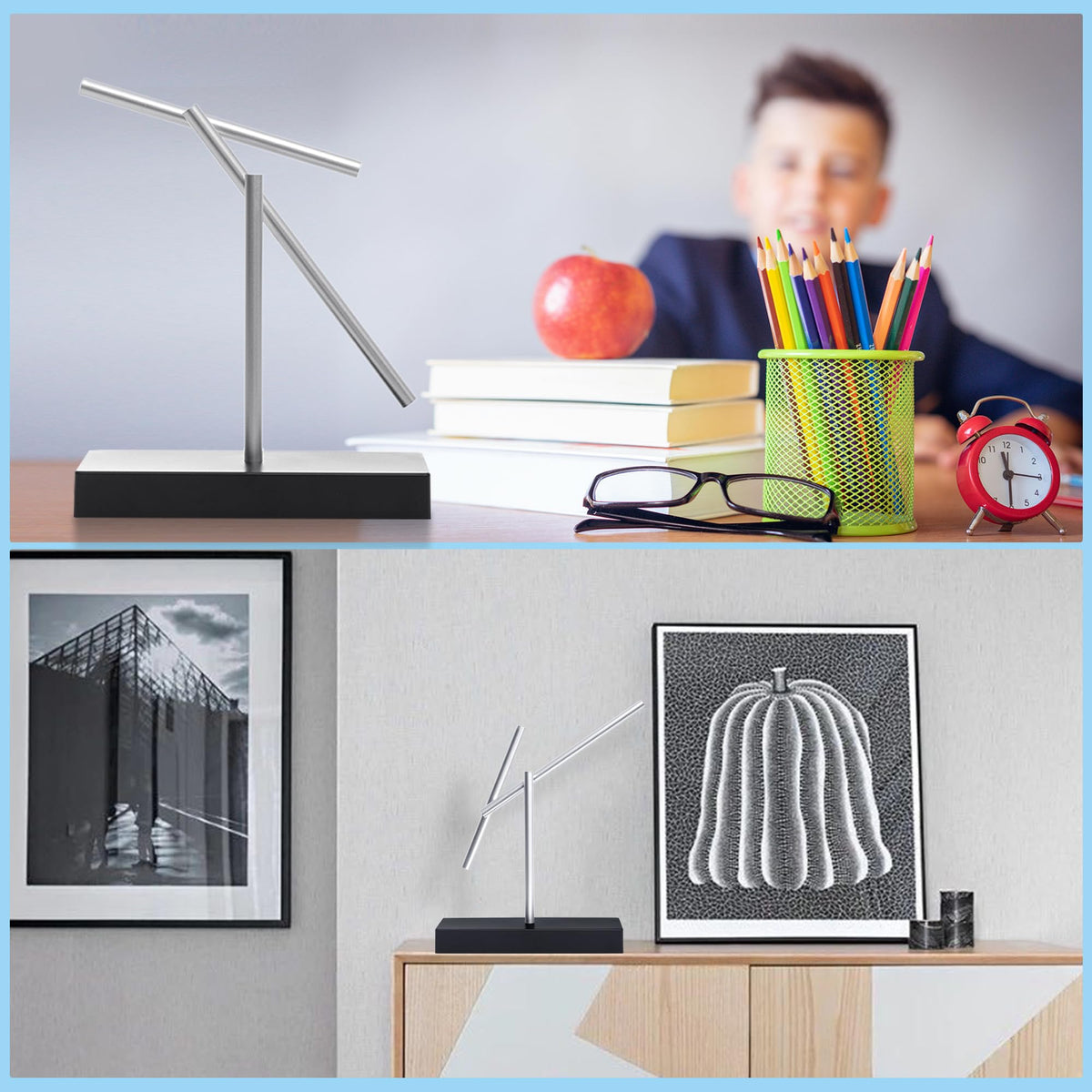 CulinaryEdge metal art sculpture glides with hypnotic tempo, ideal for conference rooms.