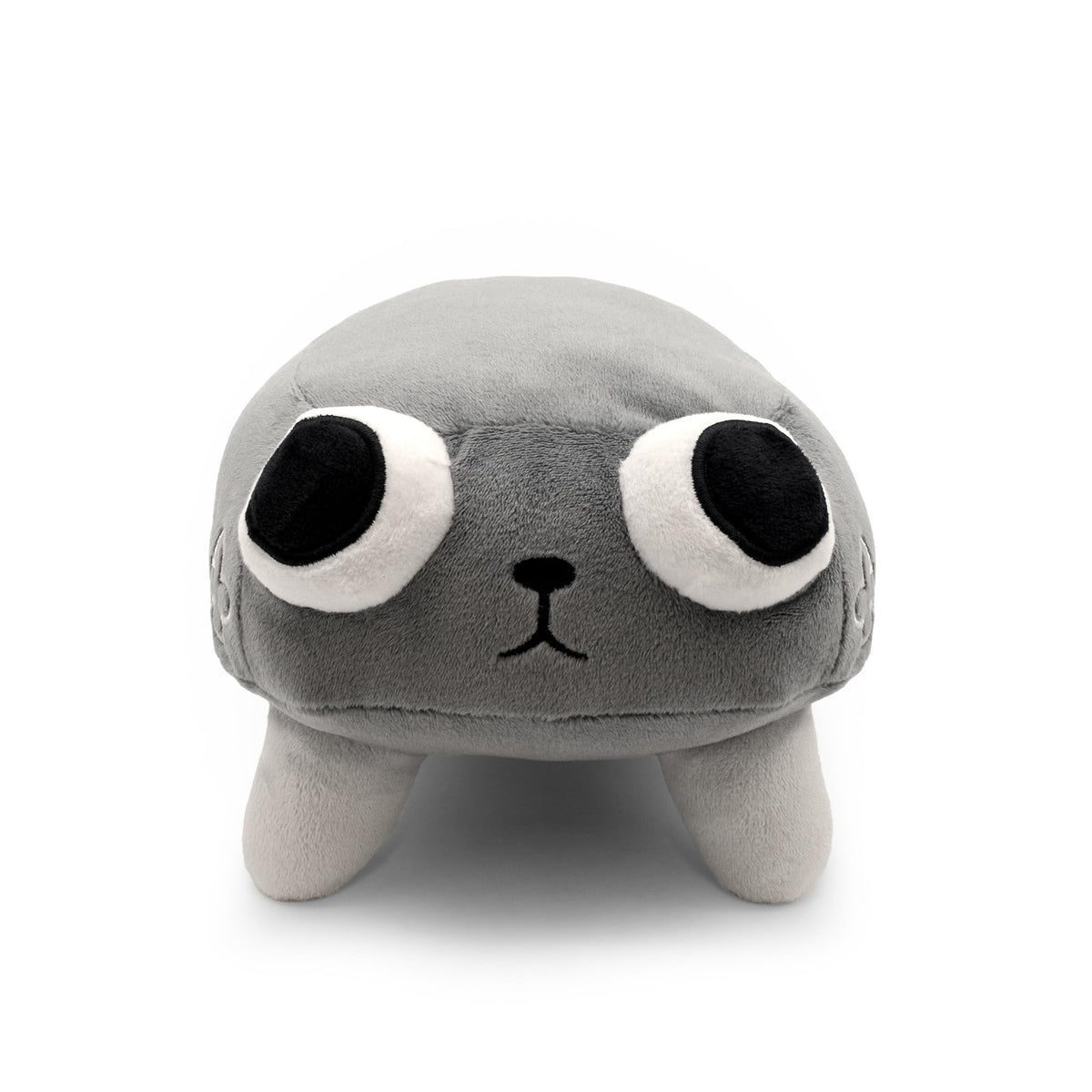 Culture Fly Dandy's World Pebble plush front view shows soft fabric for cozy play.