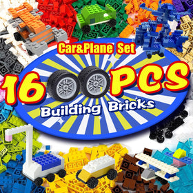 cumeysnon 1600-piece bricks set front view shows bright colors for imaginative play