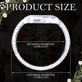 Cunno LED bracelets Happily Ever After print for romantic photos