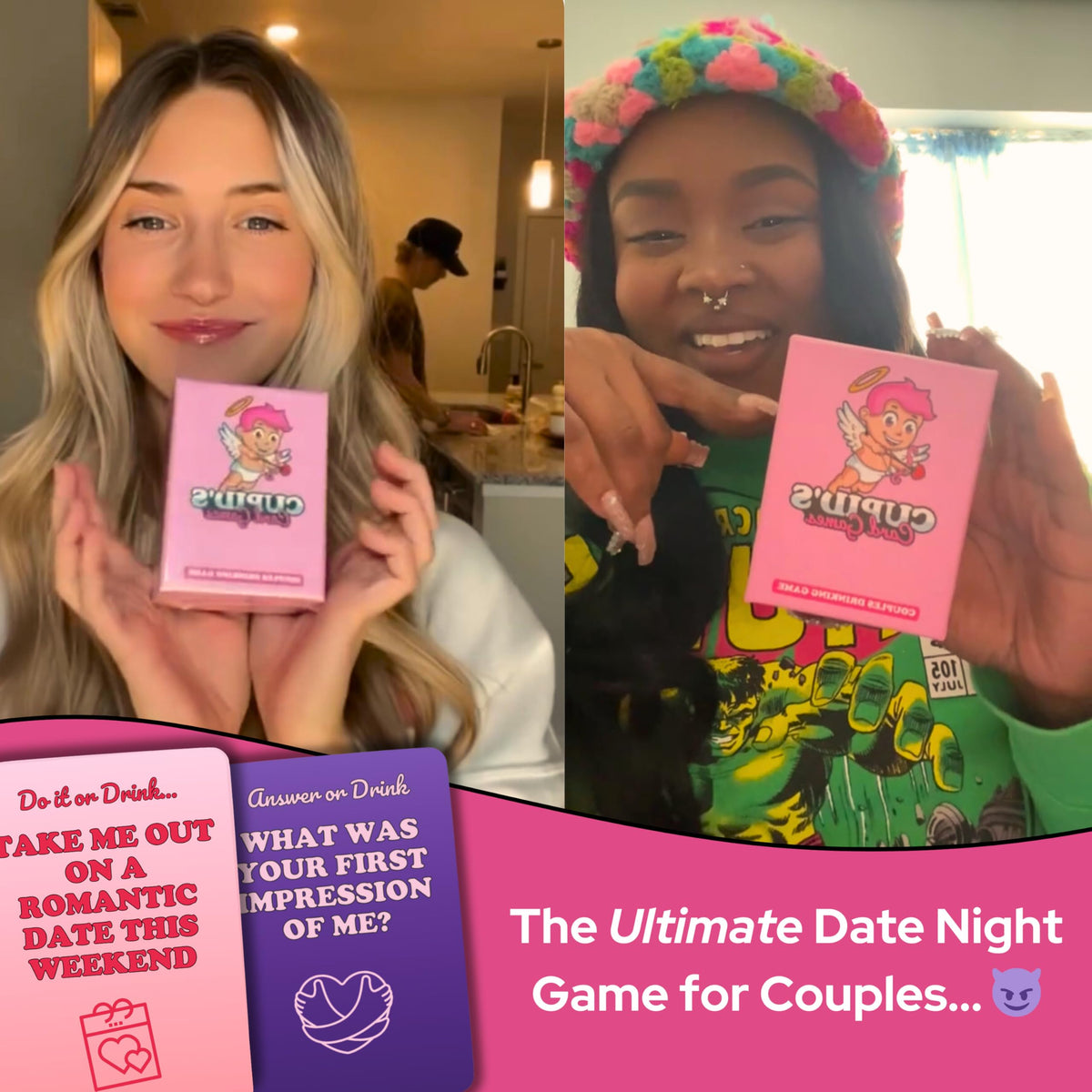 Cupid's Card Games couple-playing-card-game invites connection through playful challenges.